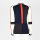 Louis Vuitton sweter w pasy z logo