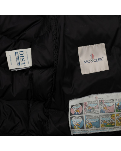Moncler Kurtka czarna puchowa