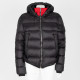 Moncler Kurtka czarna puchowa