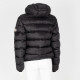 Moncler Kurtka czarna puchowa
