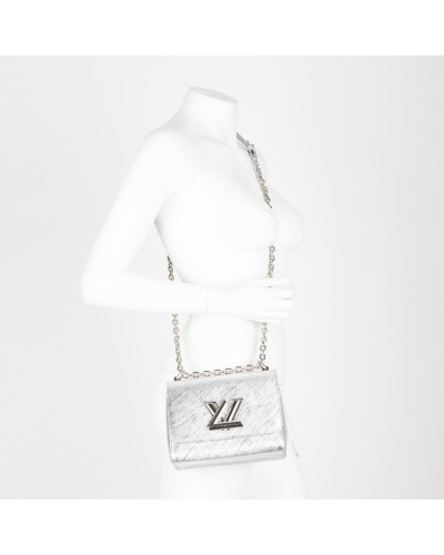 Louis Vuitton Torba mała srebrna Twist
