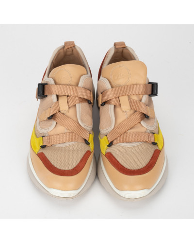 Chloe Buty sportowe beżowe