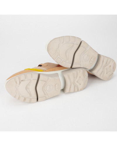 Chloe Buty sportowe beżowe