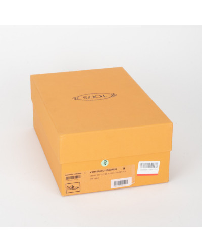 Tod's Buty pantofle czarne meskie