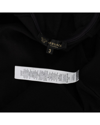 Versace Ubranie bluza czarna z kapturem