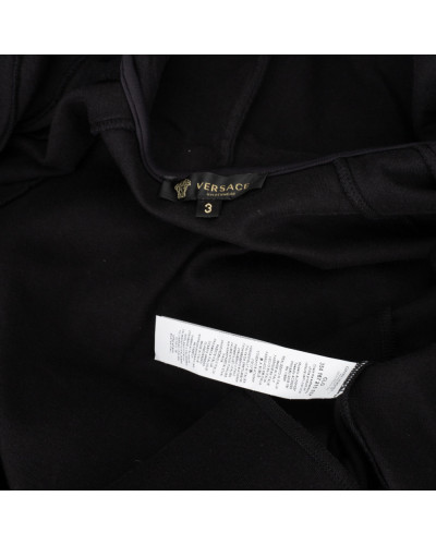 Versace Ubranie bluza czarna z kapturem
