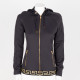 Versace Ubranie bluza czarna z kapturem