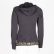 Versace Ubranie bluza czarna z kapturem