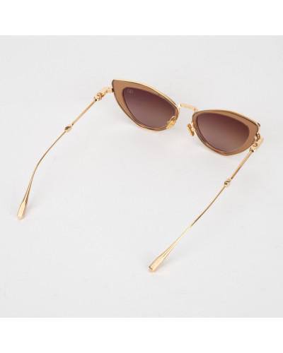 Valentino Okulary VIII brązowe