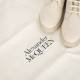 Alexander McQueen Botki bezowe zamszowe