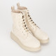 Alexander McQueen Botki bezowe zamszowe