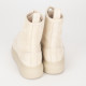 Alexander McQueen Botki bezowe zamszowe