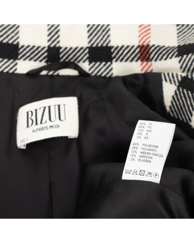 Bizuu Płaszcz w krate