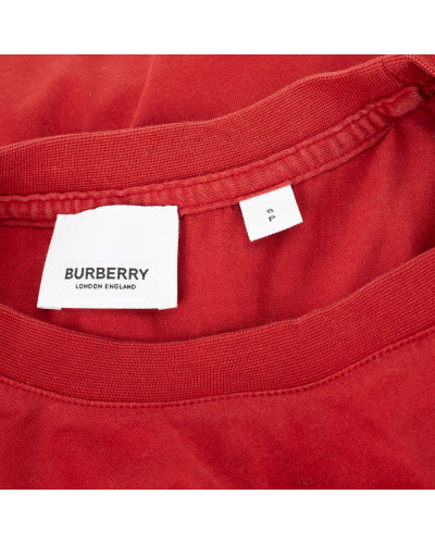 Burberry T-shirt bordowy