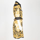 Versace Ubranie czarna tunika we wzory