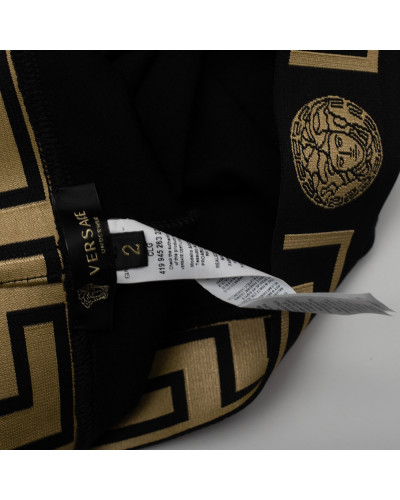 Versace Ubranie czarne legginsy