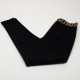 Versace Ubranie czarne legginsy
