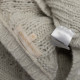 Love Shack Fancy  Sweter we srebrna nitka