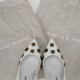 Manolo Blahnik  Szpilki białe panunzia