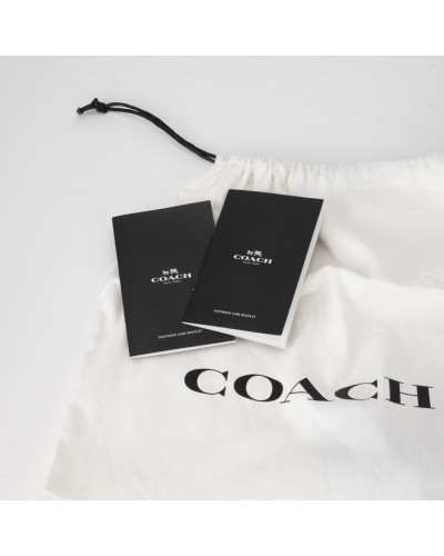 Coach Botki białe skórzane