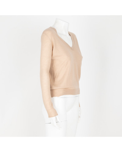 Joseph Sweter longsleeve beżowy