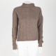 Max Mara Sweter czekoladowy