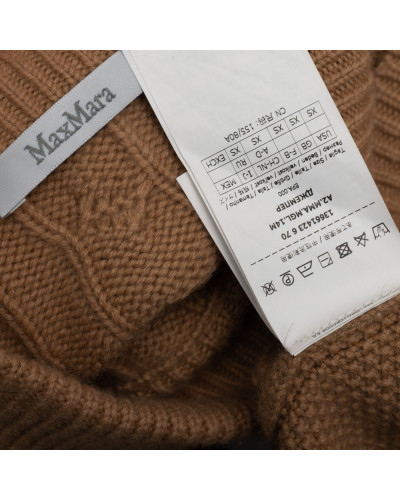 Max Mara Sweter camel