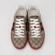 Gucci Buty sportowe w monogram czerwona podeszwa