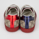 Gucci Buty sportowe w monogram czerwona podeszwa