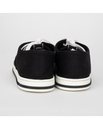 Miu Miu Buty czarne sportowe buty z krysztalkami