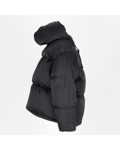 Prada Kurtka czarna z logo