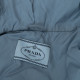 Prada Kurtka czarna z logo