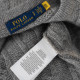 Ralph Lauren Sweter szary z logo