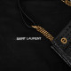 Saint Laurent  Torebka czarna krokodyl