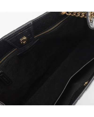 Saint Laurent  Torebka czarna krokodyl