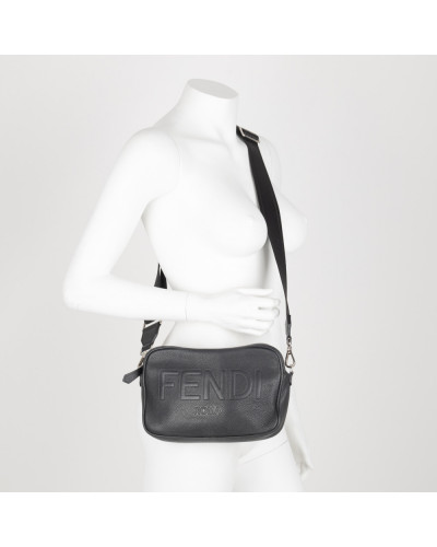 Fendi Torebka czarna z logo