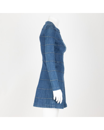 La Mania Sukienka jeansowa Poppy