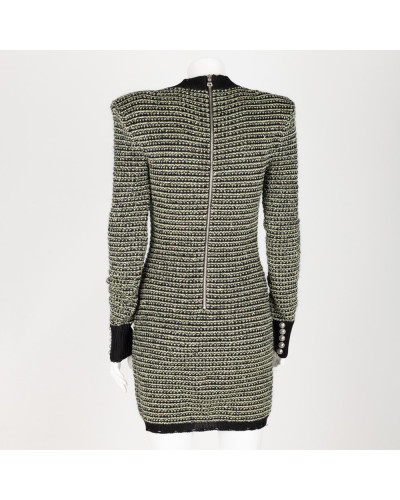 Balmain Sukienka Z DŁUGIM RĘKAWEM