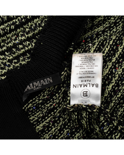 Balmain Sukienka Z DŁUGIM RĘKAWEM