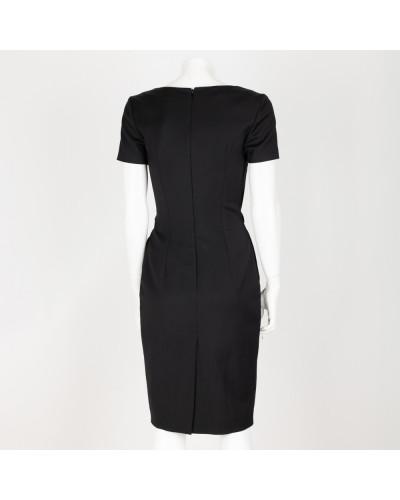 Dsquared2 Sukienka czarna z paskiem