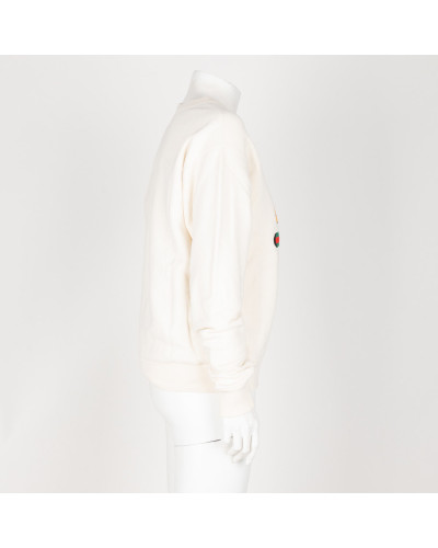 Gucci Ubranie kremowa bluza z myszką miki