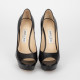 Jimmy Choo Szpilki czarne na obcasie
