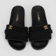 Chanel  Buty klapki czarne