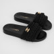 Chanel  Buty klapki czarne