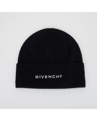 Givenchy Nakrycie głowy czarna z logo