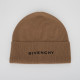Givenchy Nakrycie głowy bezowa czapka z logo