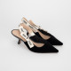 Dior Buty szpilki welurowe