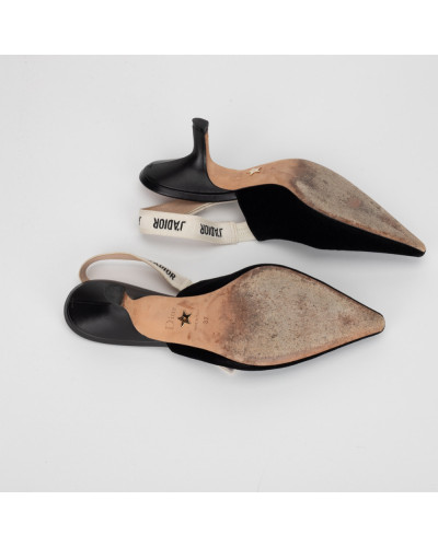 Dior Buty szpilki welurowe