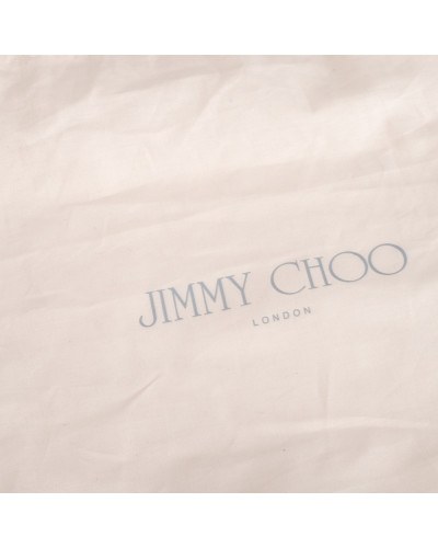 Jimmy Choo Szpilki czrane lakierowane za kostkę