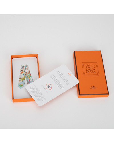 Hermes Akcesoria karty Knotting Cards